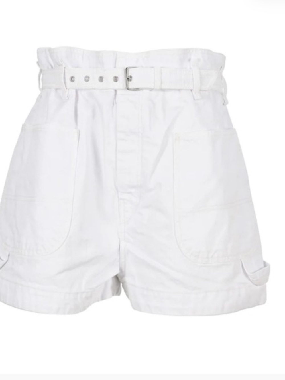 Isabel Marant Kike Denim Shorts, SIZE 34 (oversized)